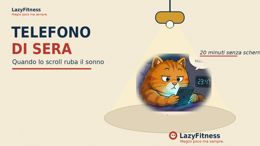 Telefono prima di dormire: ridurre lo scroll serale senza estremismi