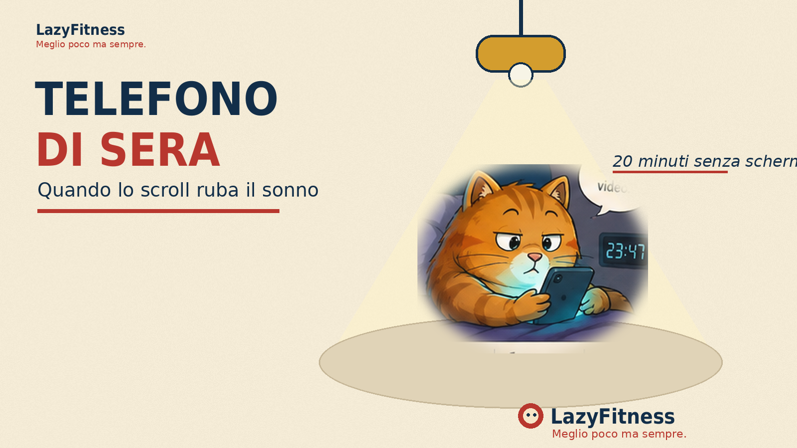 Telefono prima di dormire: quando lo scroll sembra relax ma ti ruba il sonno
