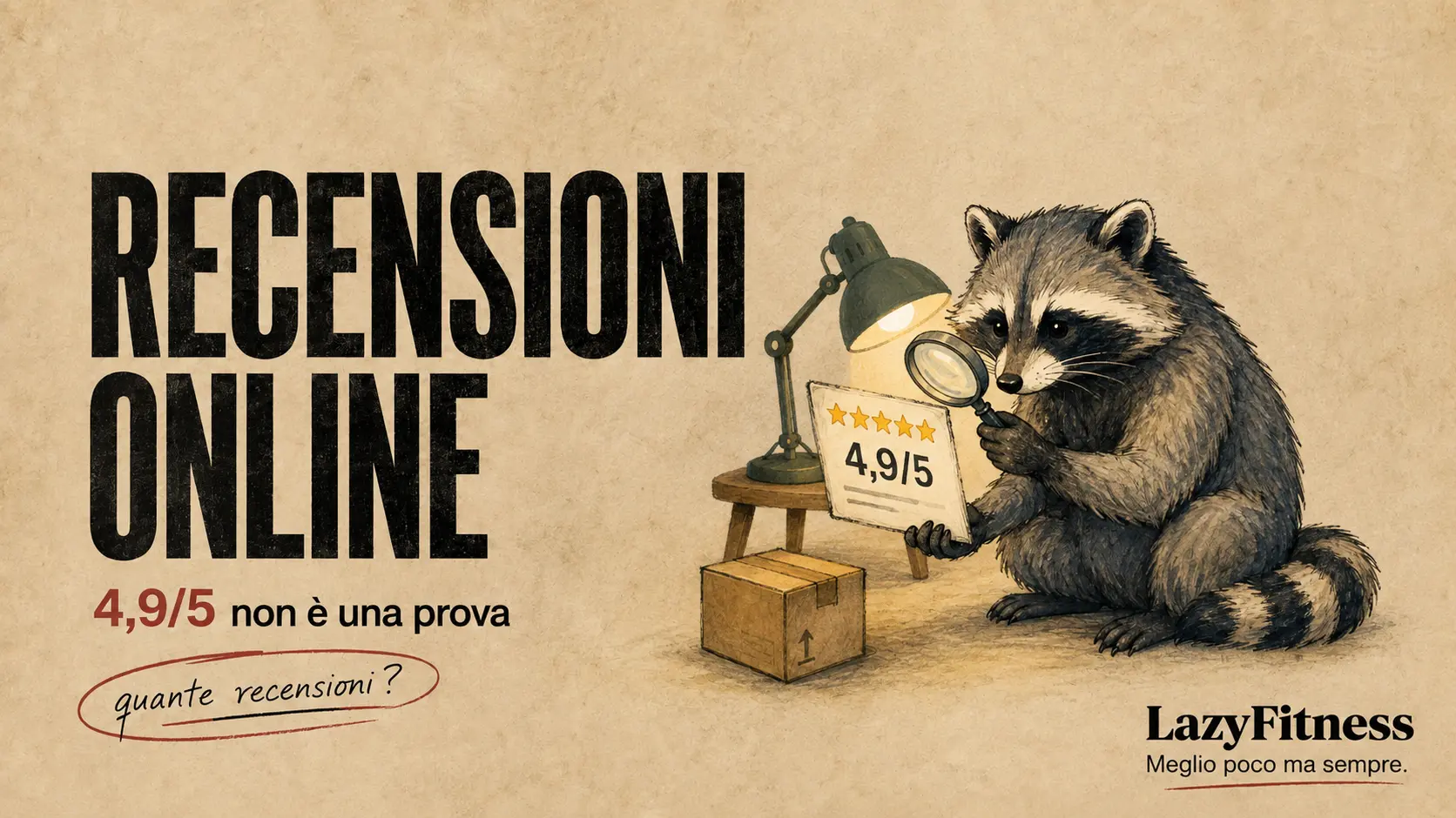 Recensioni online e stelle: perché 4,9/5 sembra una prova anche quando non lo è