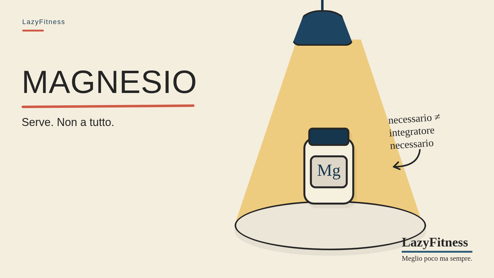 Magnesio: a cosa serve davvero, quanto prenderne e cosa non fa