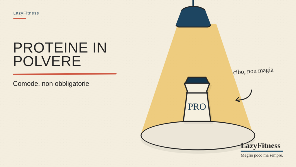 proteine in polvere: uso pratico, dose e scelta