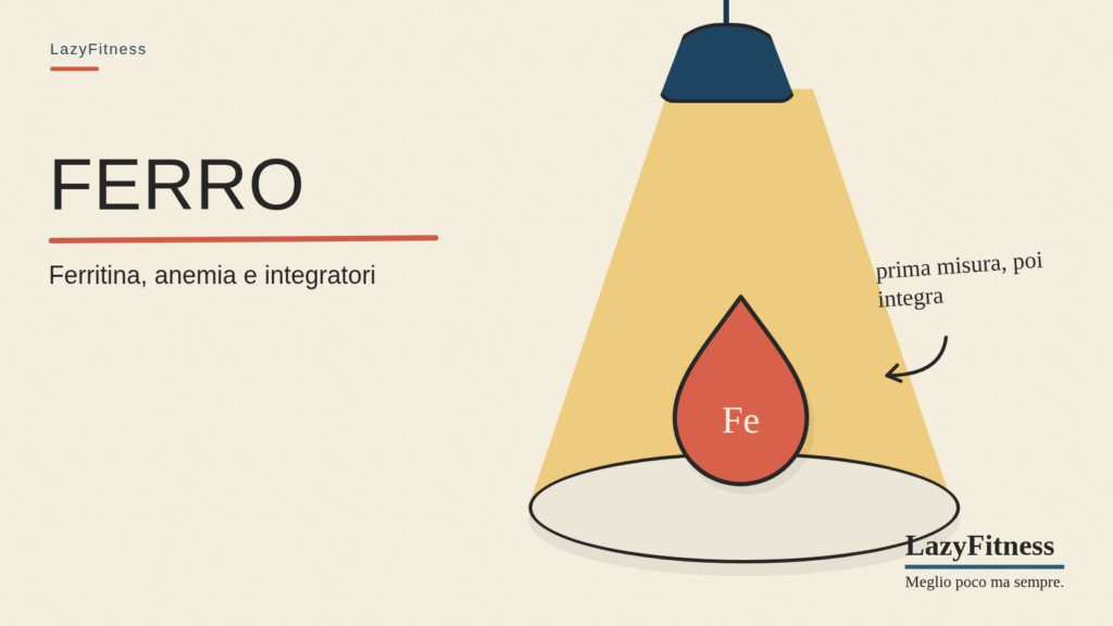 ferro a cosa serve alimenti ferritina integratore