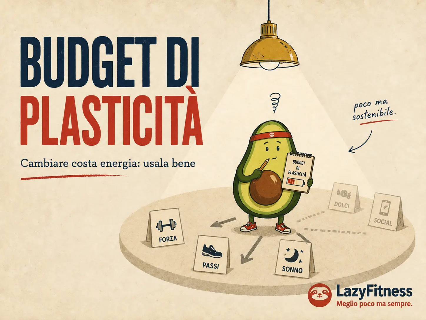 Budget di plasticità: la metafora Lazy per proteggere energia e attenzione