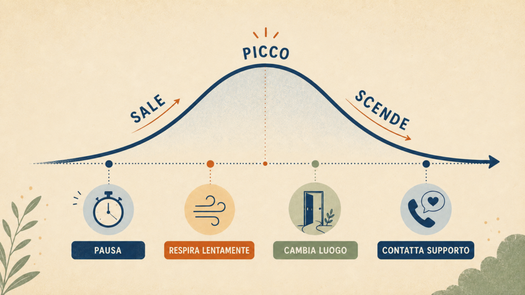 Craving da nicotina: onda che sale, raggiunge il picco e scende con quattro azioni pratiche