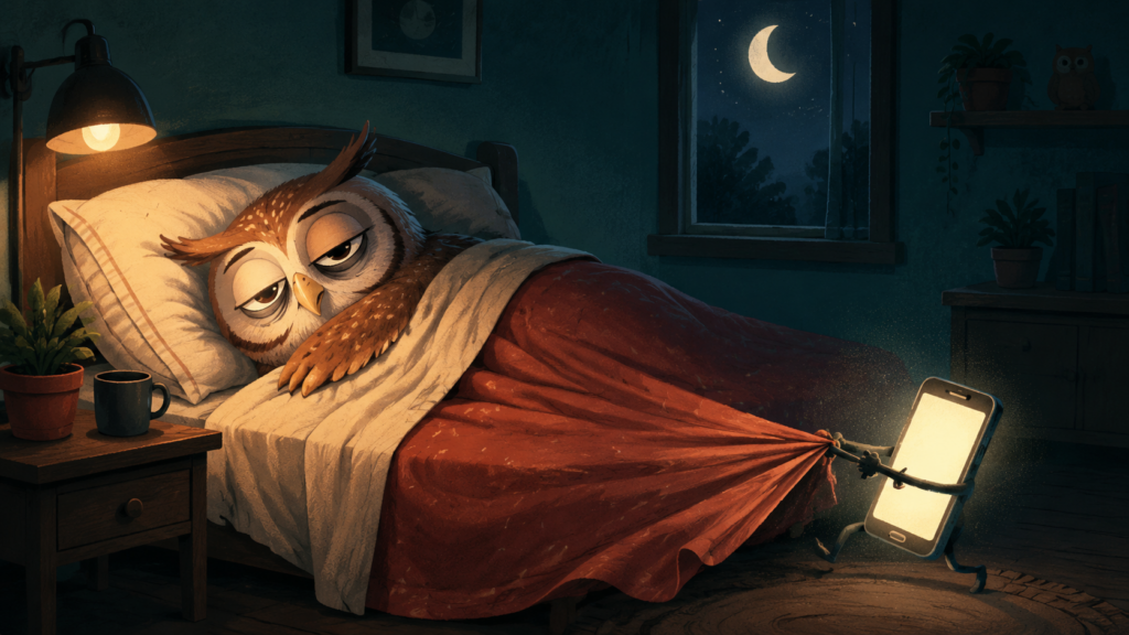 Night Hijack: scroll serale che rimanda il sonno