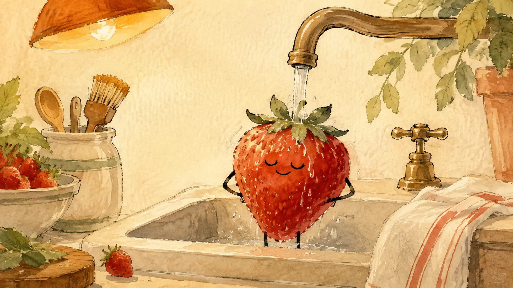 Fragole: proprietà, vitamina C e lavaggio senza bagnetto chimico