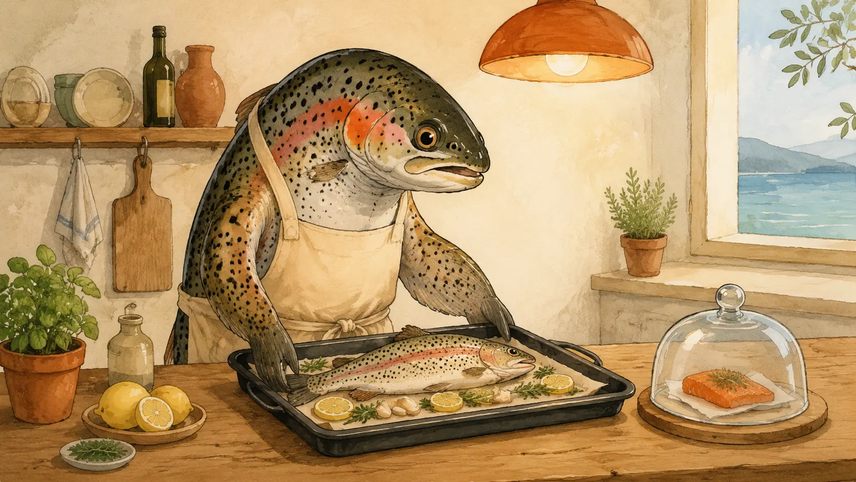 Trota: proprietà, valori nutrizionali, omega-3 e sicurezza